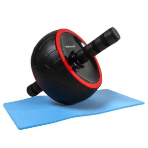 Abdominalrad "Ab Wheel" + Kniematte